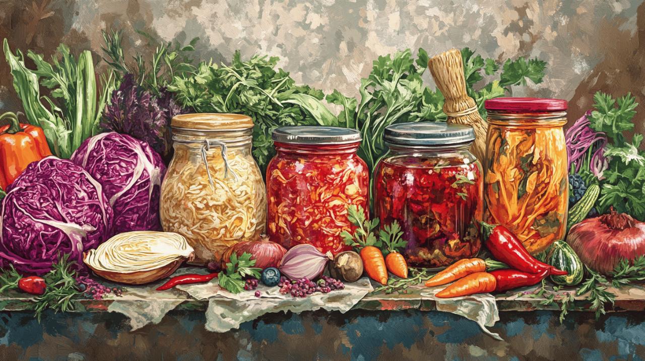 La fermentation des aliments : traditions et bienfaits pour la sante, comment renforcer votre flore intestinale